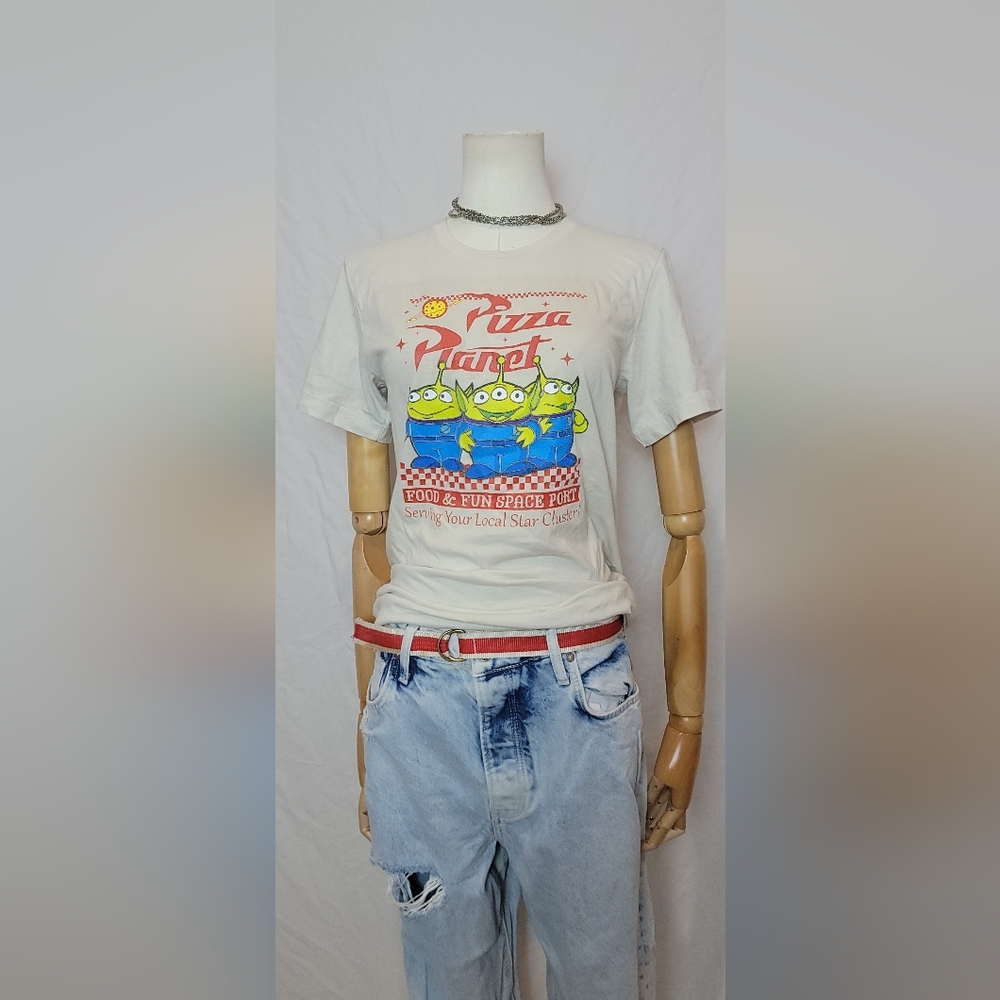 Disney Pixar Toy Story Pizza Planet Tshirt, Size Small